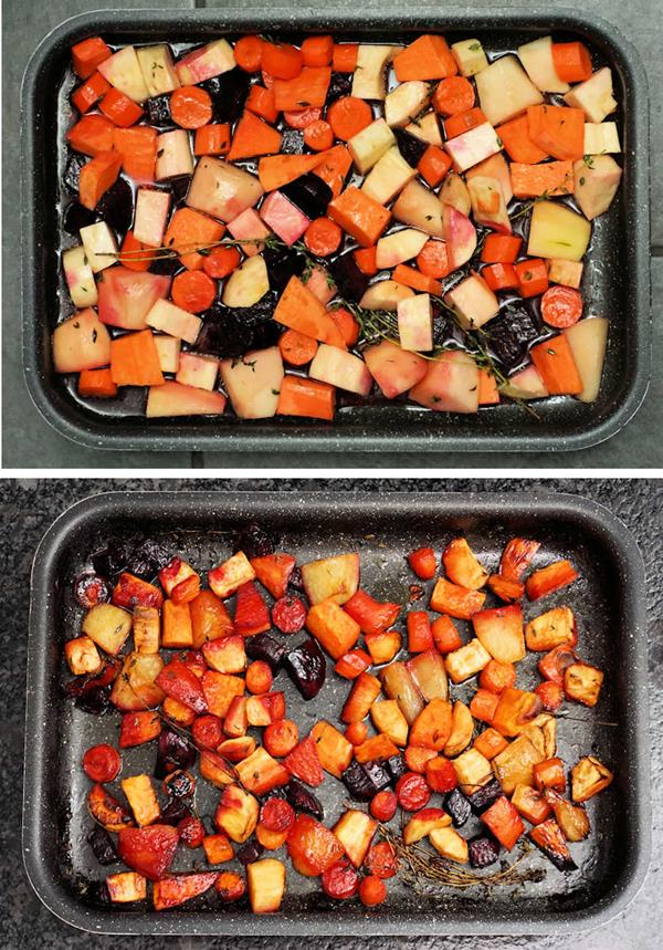 Roasted Root Veg With Bulgur Recipe Cuisine Fiend